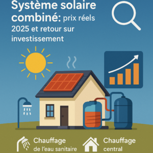 Read more about the article Système solaire combiné : prix réels 2025 et retour sur investissement